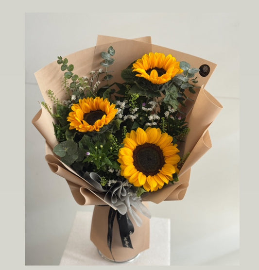 Sunflower Trio
